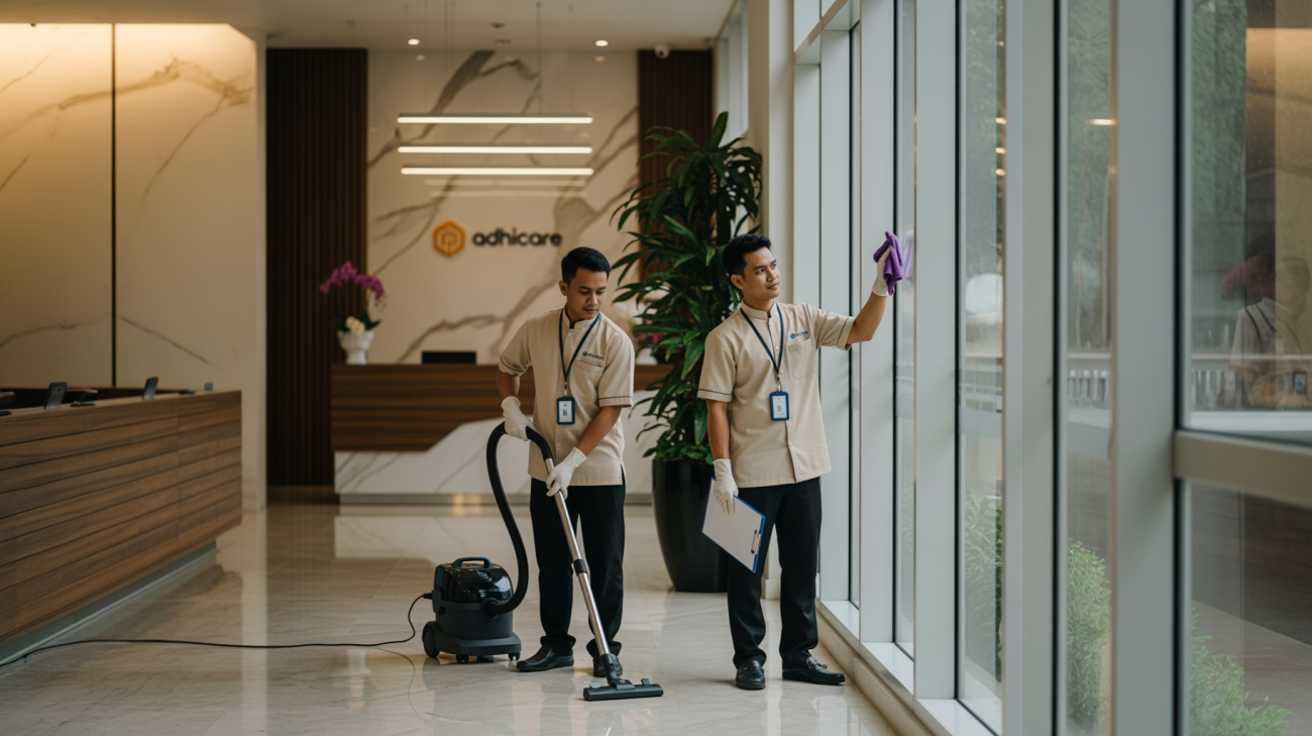 Read more about the article Jasa Cleaning Service Outsourcing Jakarta Selatan – Adhicare
