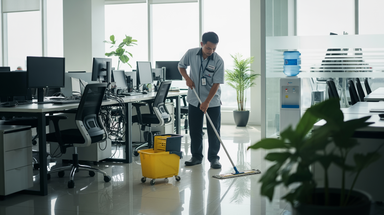 Read more about the article Jasa Cleaning Service Profesional Untuk Kantor Jakarta Barat Bersama Adhicare
