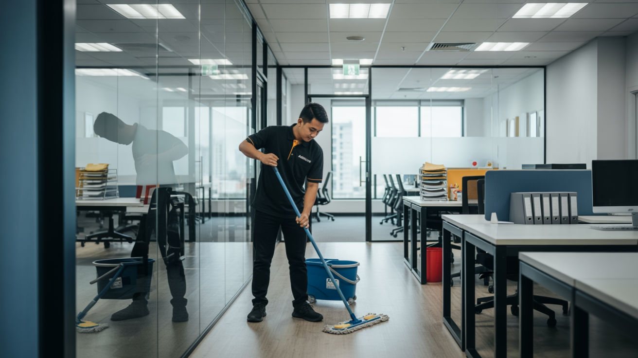 Read more about the article Penyedia Jasa Cleaning Service Kantor dan Gedung di Tangerang | Adhicare