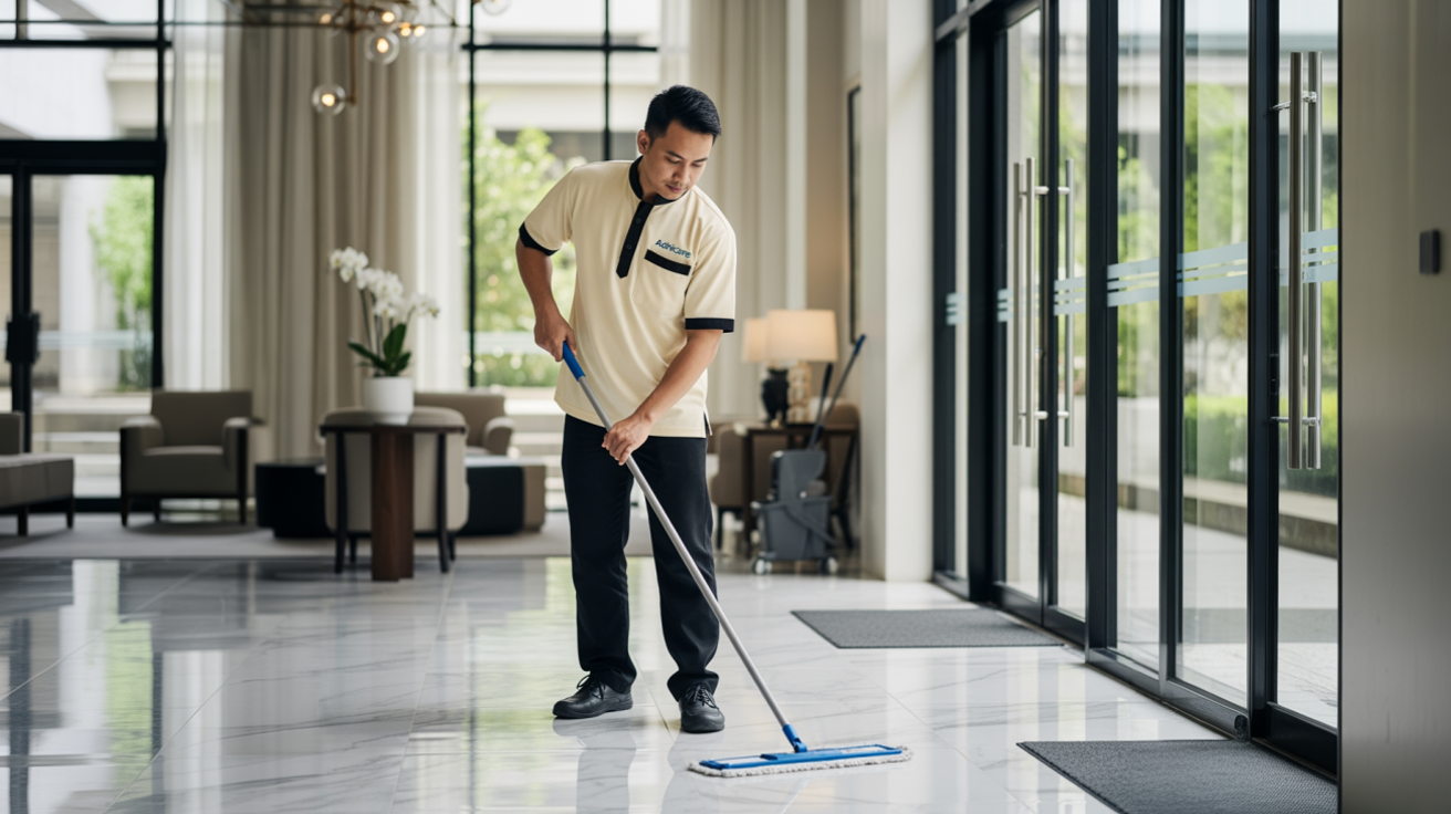 Read more about the article Jasa Cleaning Service Outsourcing Terpercaya Yogyakarta | Adhicare
