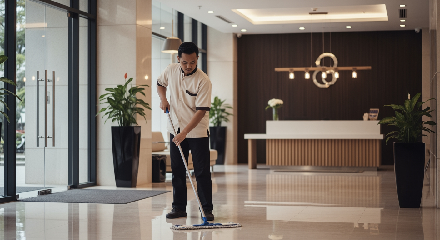 Read more about the article Jasa OB Terbaik Di Bandung Untuk Kantor Dan Gedung Usaha-Adhicare