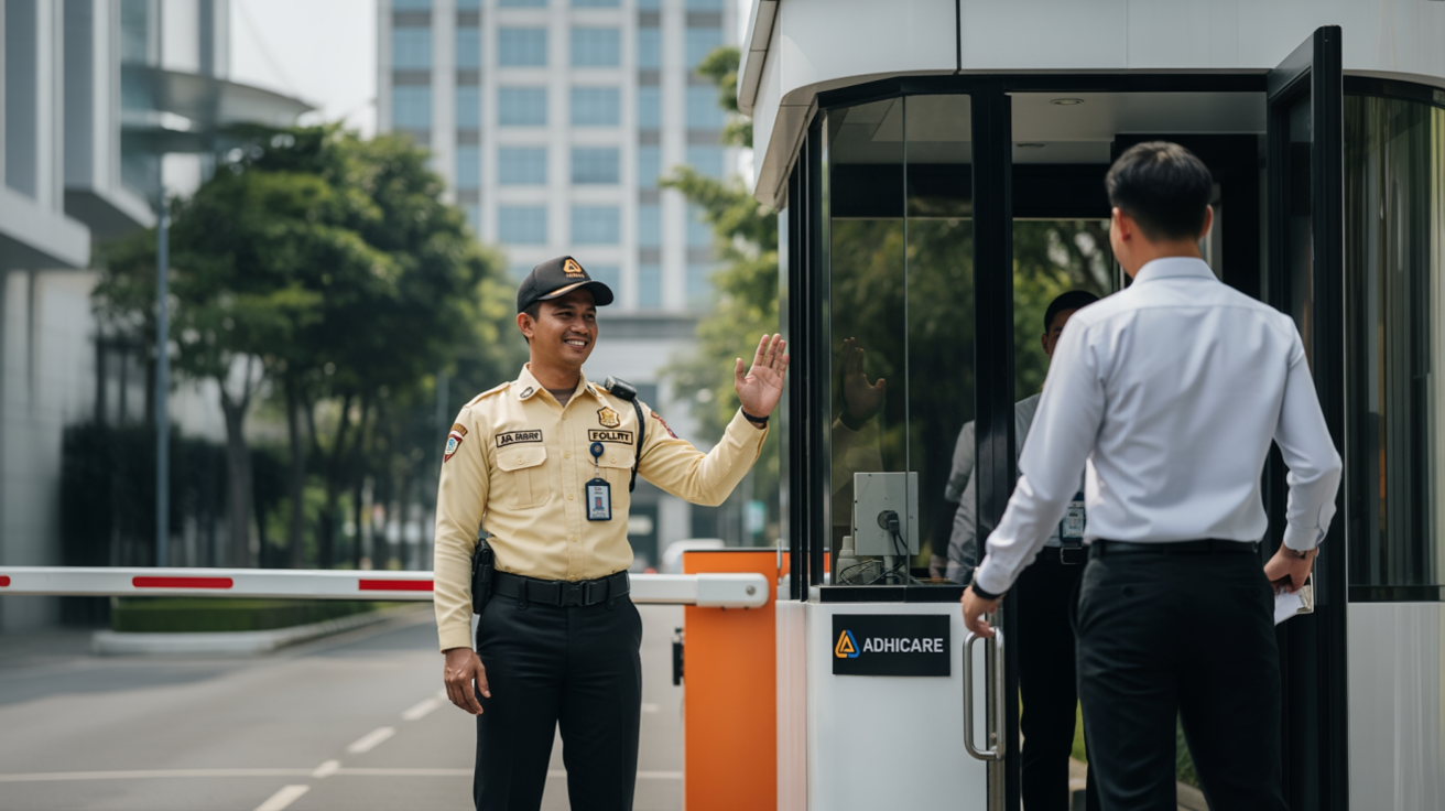 Keamanan Terjamin di Jakarta Pusat dengan Jasa Security Outsourcing Adhicare