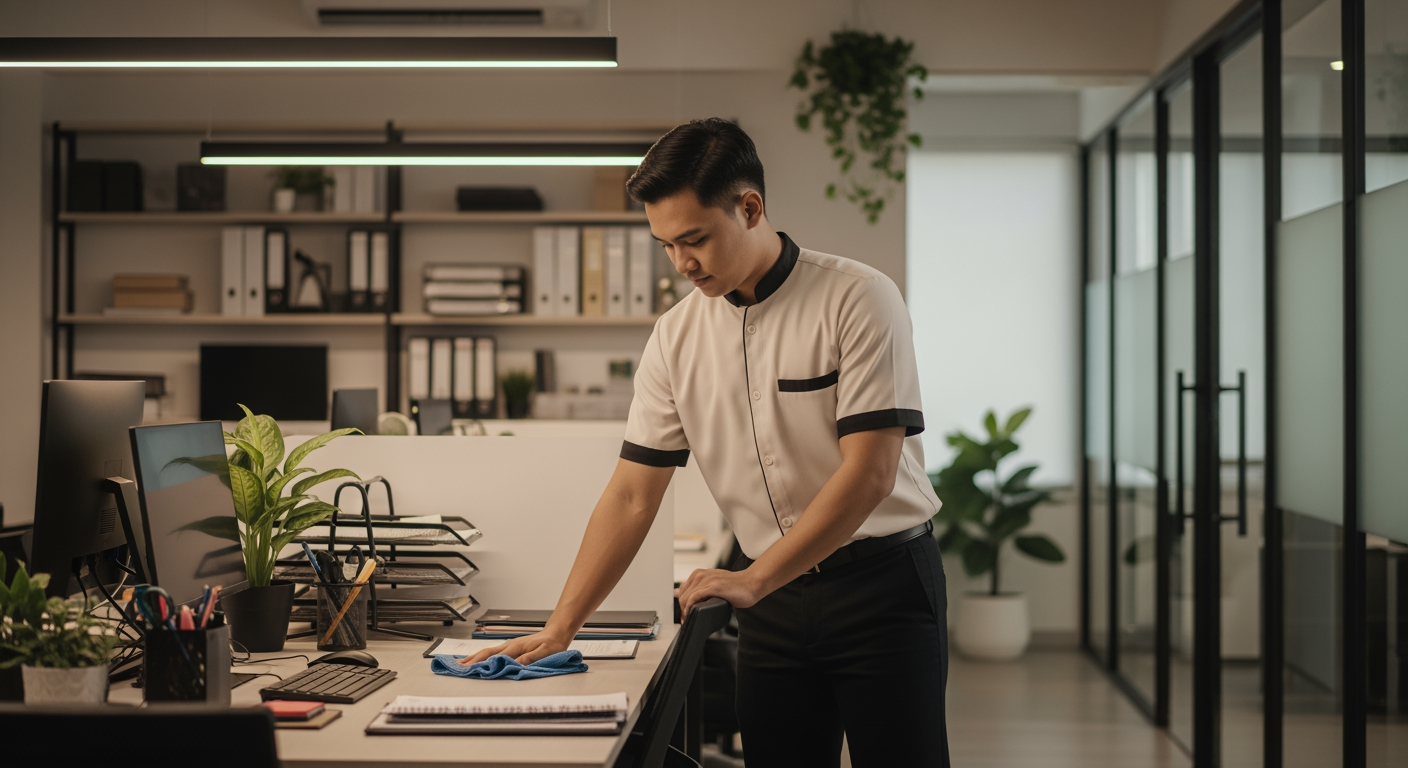 Read more about the article Peran Jasa OB Terbaik Dalam Menjaga Kebersihan Dan Kerapihan Kantor-Adhicare