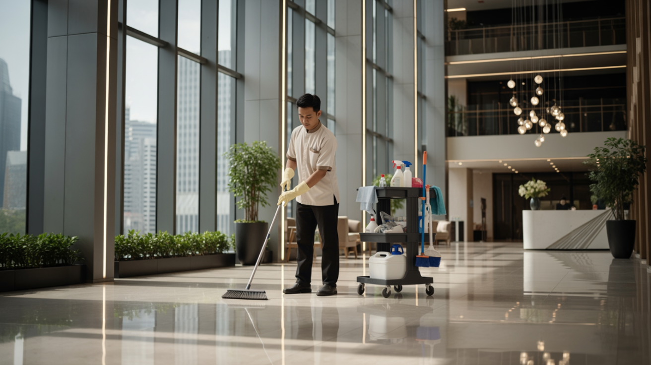 Read more about the article Standar Kebersihan Jasa Cleaning Service Terbaik Di Kota Besar – Adhicare