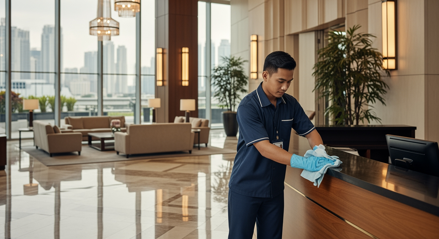 Read more about the article Yayasan Penyalur Tenaga Kerja Cleaning Service Profesional Dan Terpercaya Jakarta Pusat Bersama Adhicare