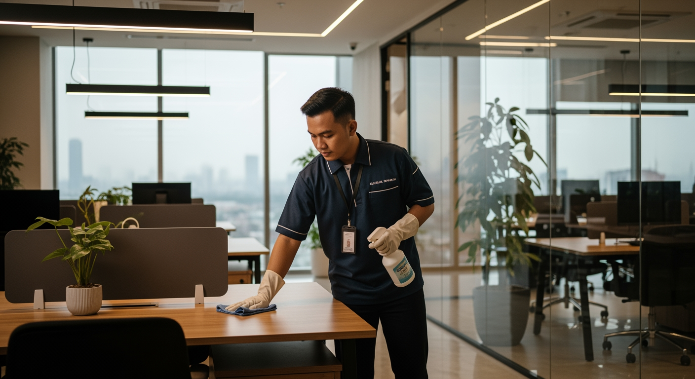 Read more about the article Yayasan Penyalur Tenaga Kerja Cleaning Service Terpercaya Di Semarang Bersama Adhicare