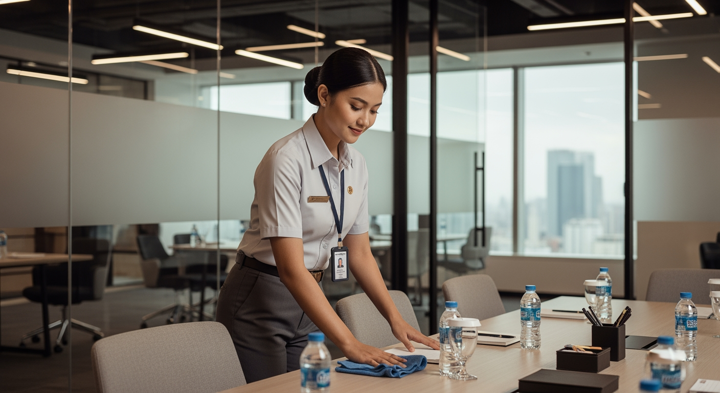 Read more about the article Yayasan Penyalur Tenaga Kerja OG Terpercaya untuk Perkantoran Modern Jabodetabek Dengan Adhicare