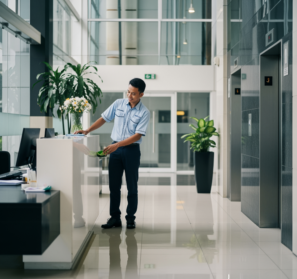 Jasa OB Jakarta Selatan Untuk Gedung Perkantoran Dan Apartemen Bersama Adhicare