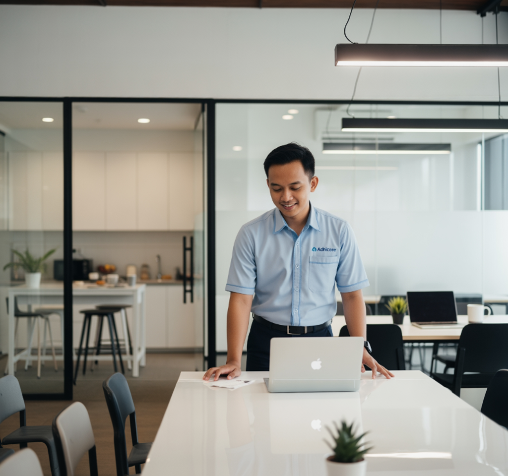 Read more about the article Layanan OB Profesional Untuk Startup Dan Perusahaan Teknologi Bersama Adhicare