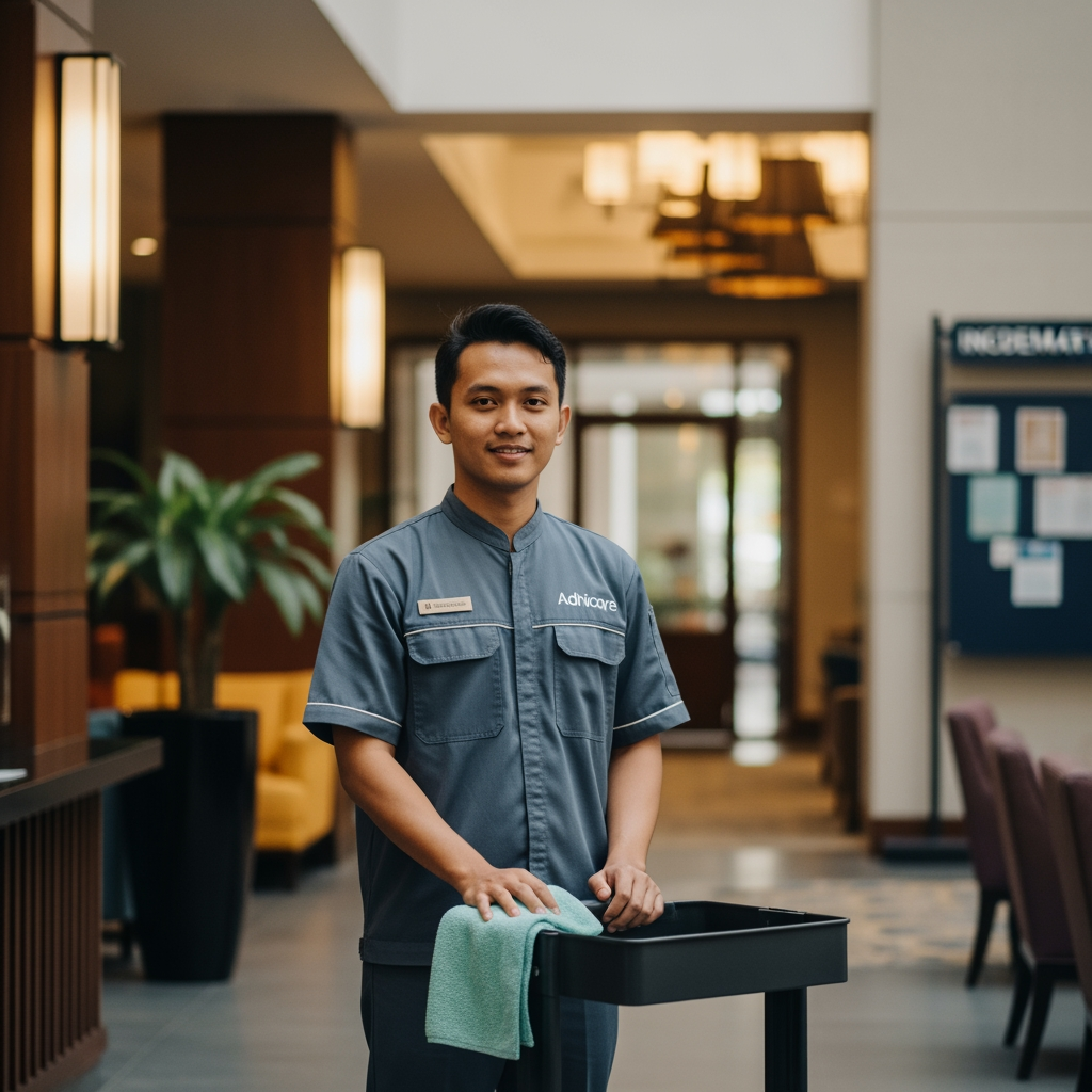 Layanan Outsourcing Office Boy Yogyakarta Untuk Kampus Dan Perhotelan Bersama Adhicare